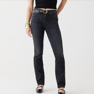 NWOT J.Crew 9" mid-rise vintage slim-straight jean in Charcoal wash